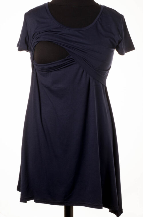 Vestido [810] talle 5 Azul LISO - Image 2