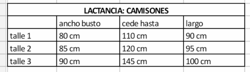 Camisón [0392] talle 1 - Image 3